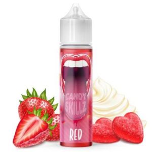 E-liquide Vape or Diy - Red Candy Skillz, vapez un bonbon crémeux à la fraise et profitez d'une vape gourmande et sucrée.