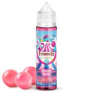 E-liquide Savourea Friandiz - Sweet Gum, retombez en enfance en vapant ce délicieux e-liquide saveur bubble gum.