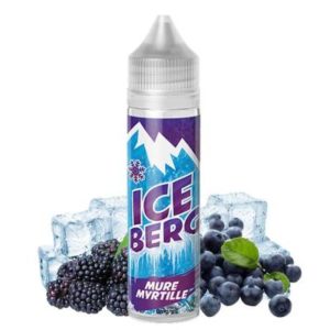 E-liquide Ice Berg O'Jlab - Mure Myrtille. Détendez-vous et faites une pause fraîche et fruitée. Un régal !