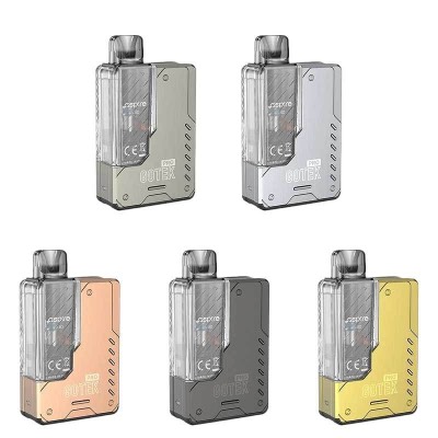 Aspire GoTek pro, 1500 mah, petite, compacte, pod de 4,5ml.