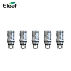 Pack de 5 résistances EC Mesh de la marque Eleaf. Ces coils permettent d'avoir un rendu des saveurs parfait et une vapeur dense.