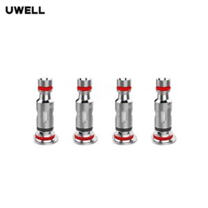 Résistances Uwell - Caliburn G2 1.2 ohm, boîte de 4 résistances compatibles avec certains modèles de la marque. Livraison en Suisse.