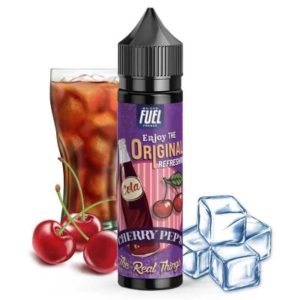 E-liquide Maison Fuel Poppy’s Cherry Pep’s est un jus saveur cola et cerise sucrées avec une belle note fraîche. 50ml.