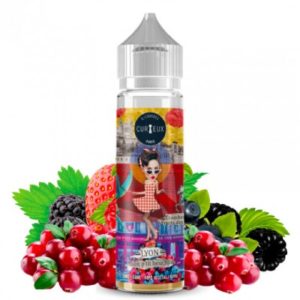 E-liquide Curieux – Lyon Mon petit bouchon : Cranberries, fraise et mûre frais : un savoureux jus conçu sur un base plus naturelle. Fabriqué en France.